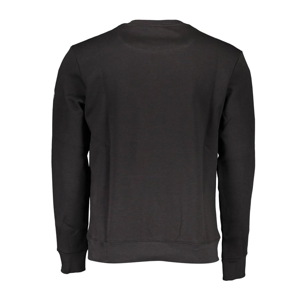 North Sails Black Cotton Men Sweater