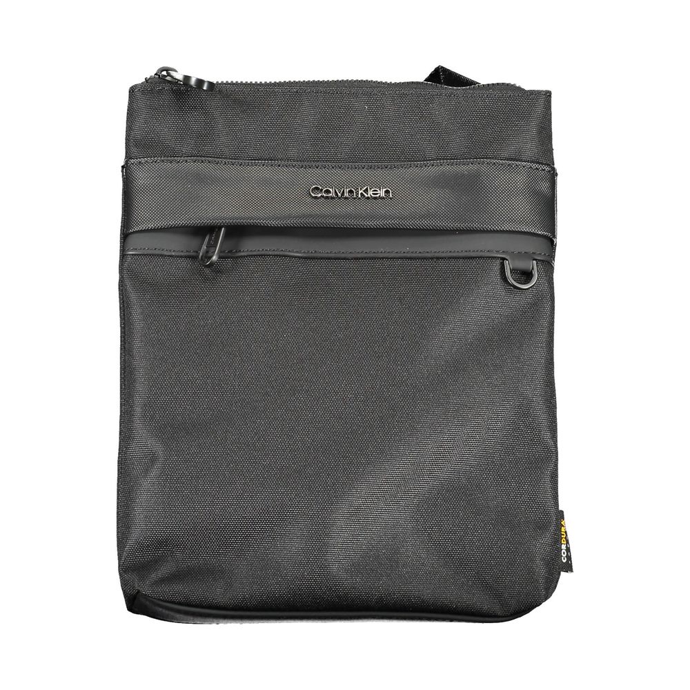 Calvin Klein Black Polyester Men Shoulder Bag