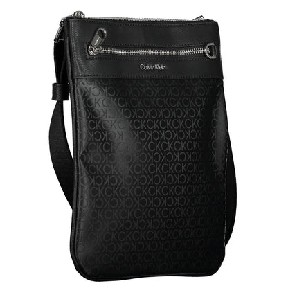 Calvin Klein Black Polyester Men Shoulder Bag