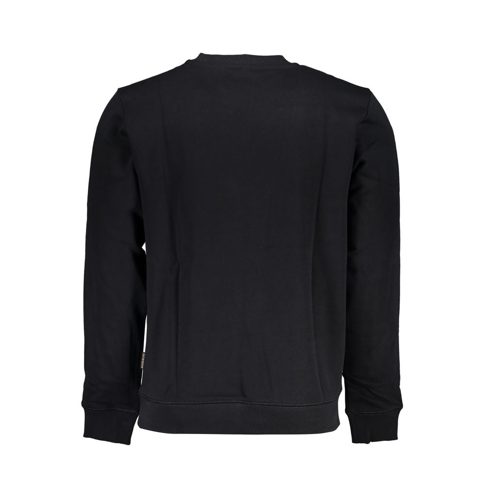 Napapijri Black Cotton Men Sweater