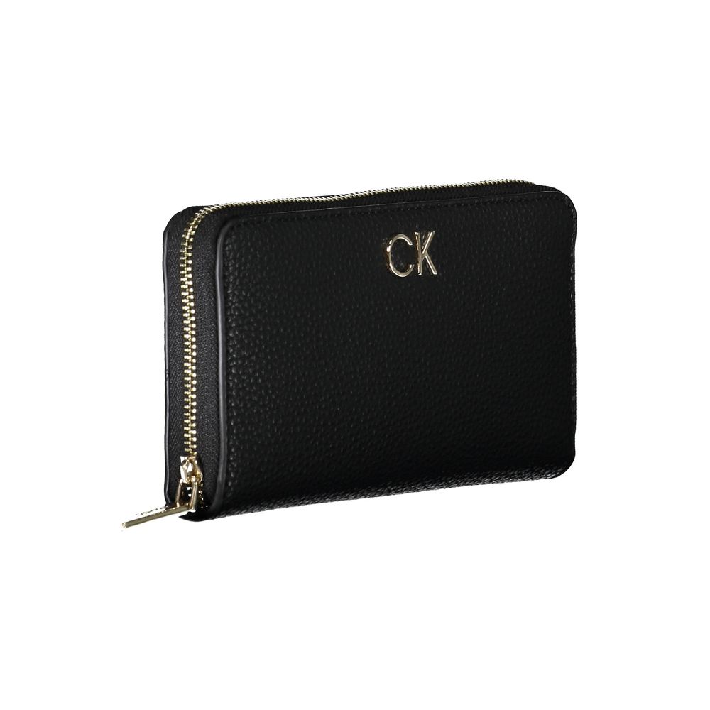 Calvin Klein Black Polyester Women Wallet