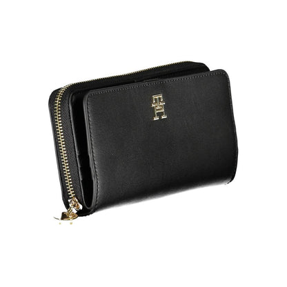 Tommy Hilfiger Black Polyethylene Women Wallet