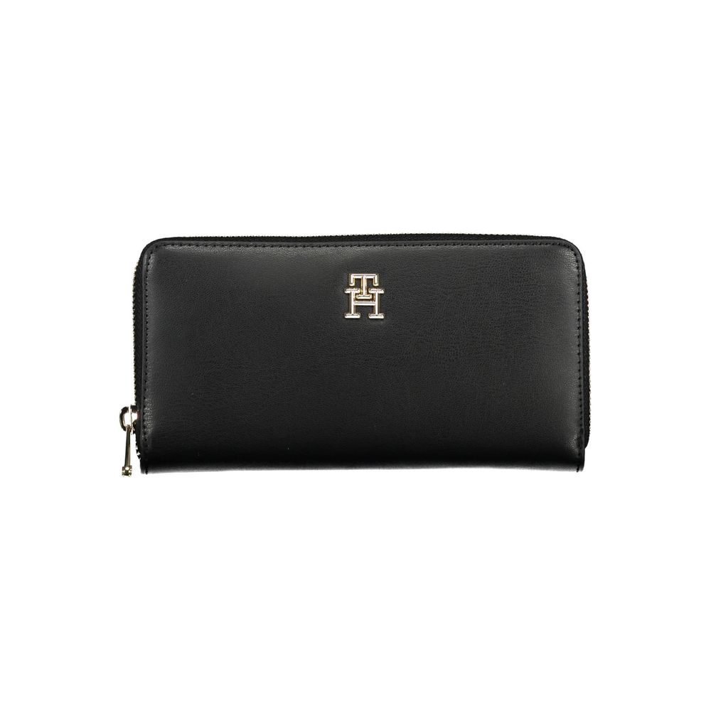 Tommy Hilfiger Black Polyethylene Women Wallet