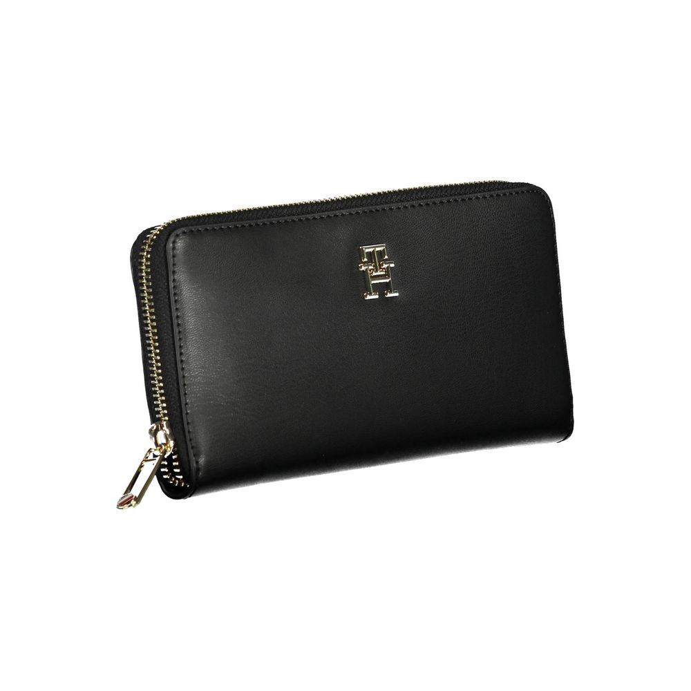 Tommy Hilfiger Black Polyethylene Women Wallet