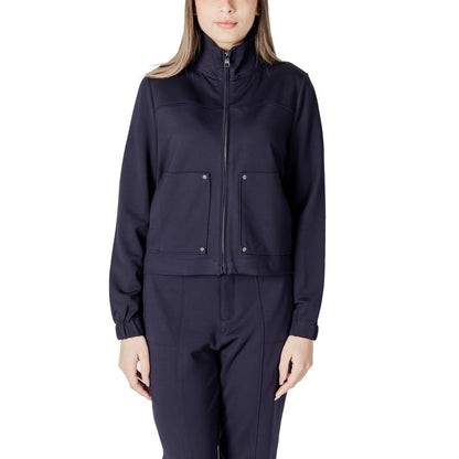 Street One Blue Viscose Jackets & Coat