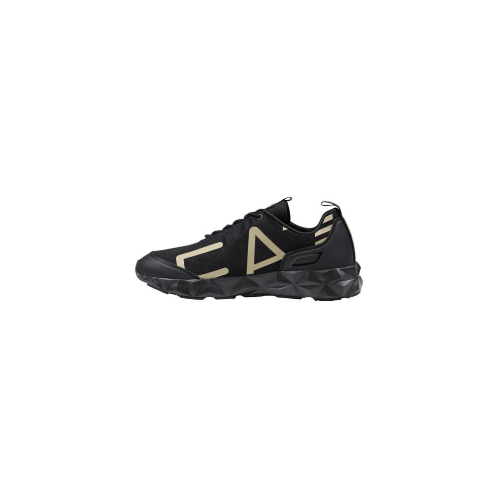EA7 Emporio Armani Black Polyester Sneaker
