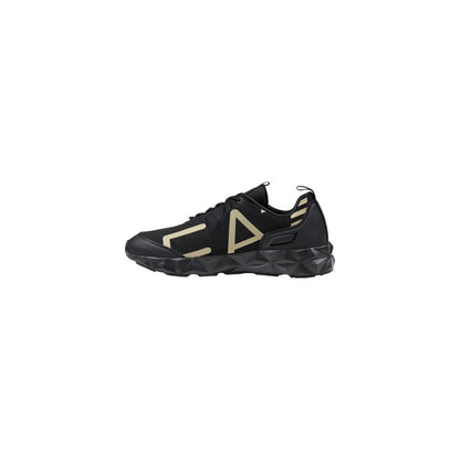EA7 Emporio Armani Black Polyester Sneaker