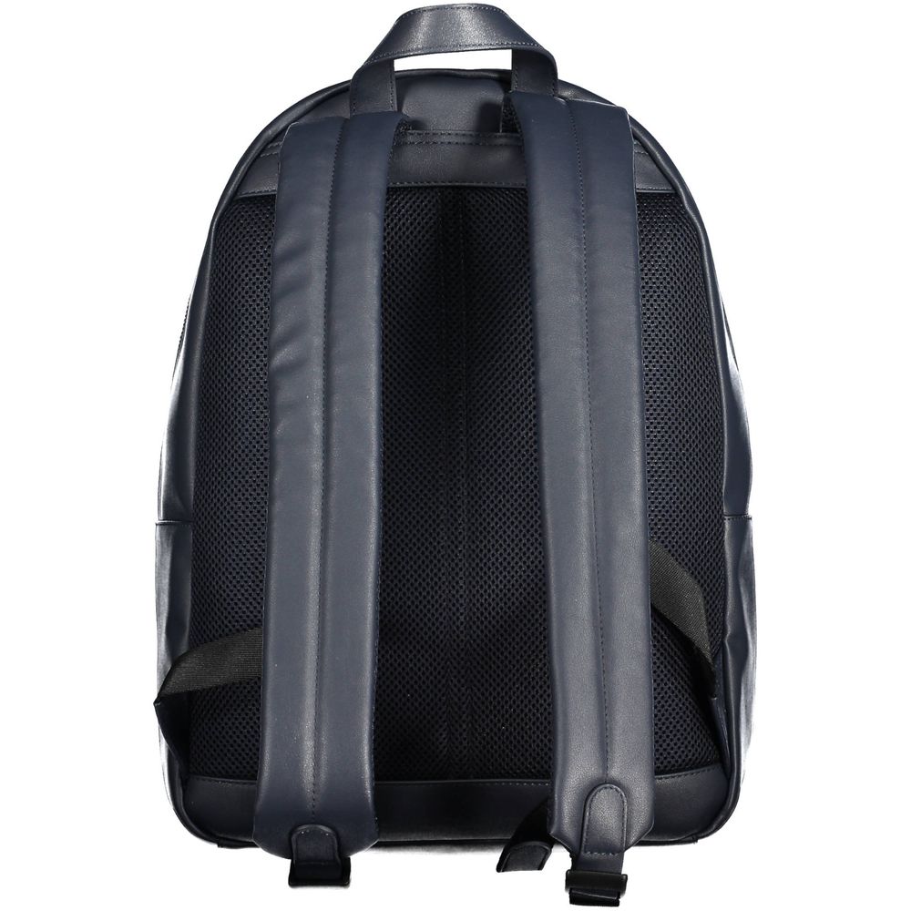 Tommy Hilfiger Blue Polyethylene Men Backpack