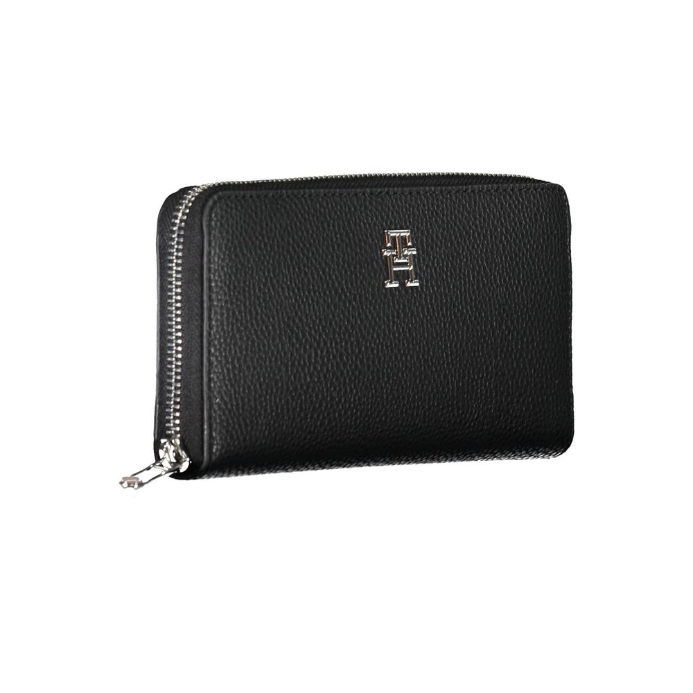 Tommy Hilfiger Black Polyethylene Women Wallet