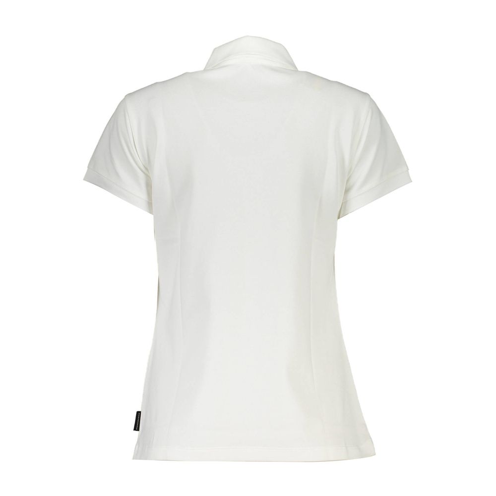 North Sails White Cotton Women Polo Shirt