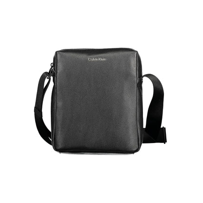 Calvin Klein Black Polyester Men Shoulder Bag