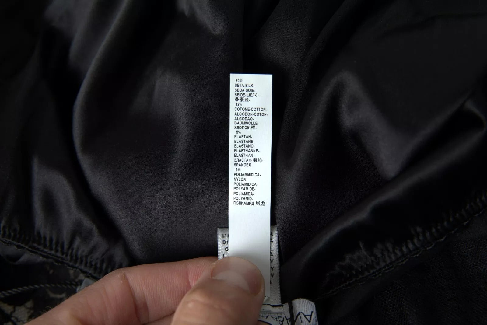 Dolce & Gabbana Sultry Black Silk Camisole Top