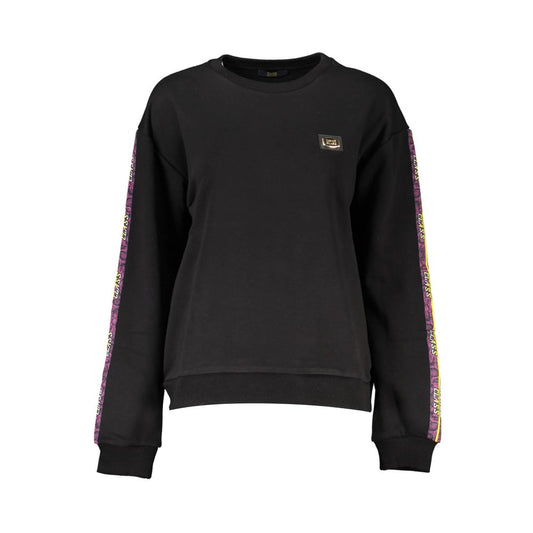 Cavalli Class Black Cotton Women Sweater