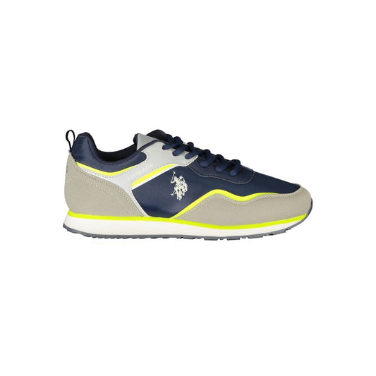 U.S. POLO ASSN. Blue Polyester Sneaker