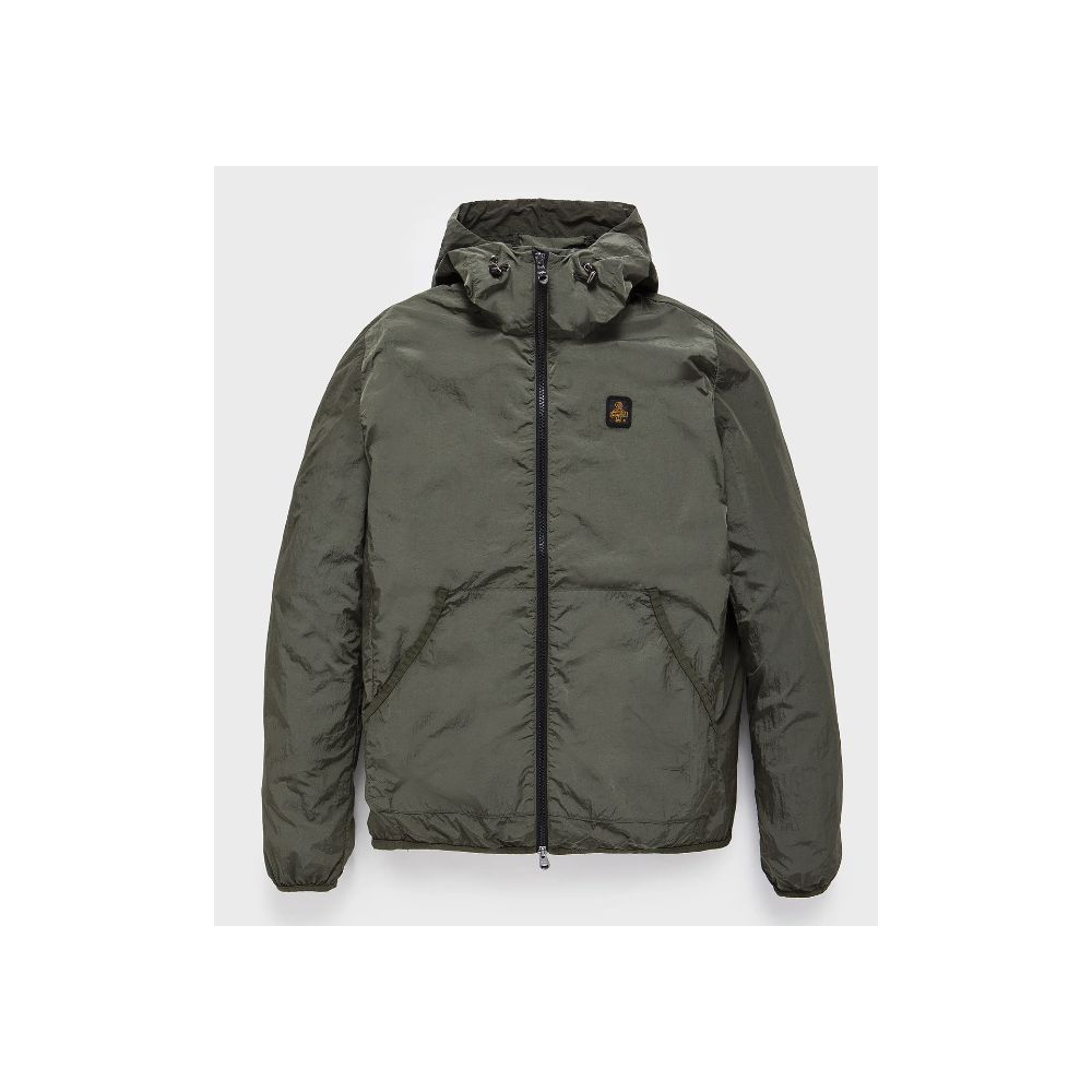 Refrigiwear Green Polyamide Men's Summer Jacket