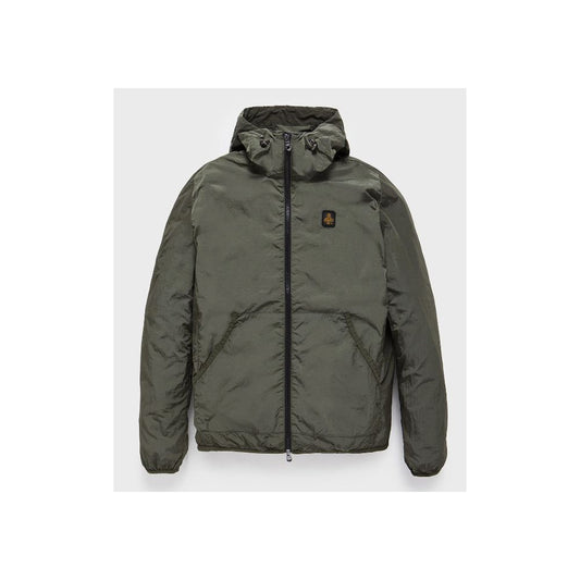 Refrigiwear Green Polyamide Men's Summer Jacket