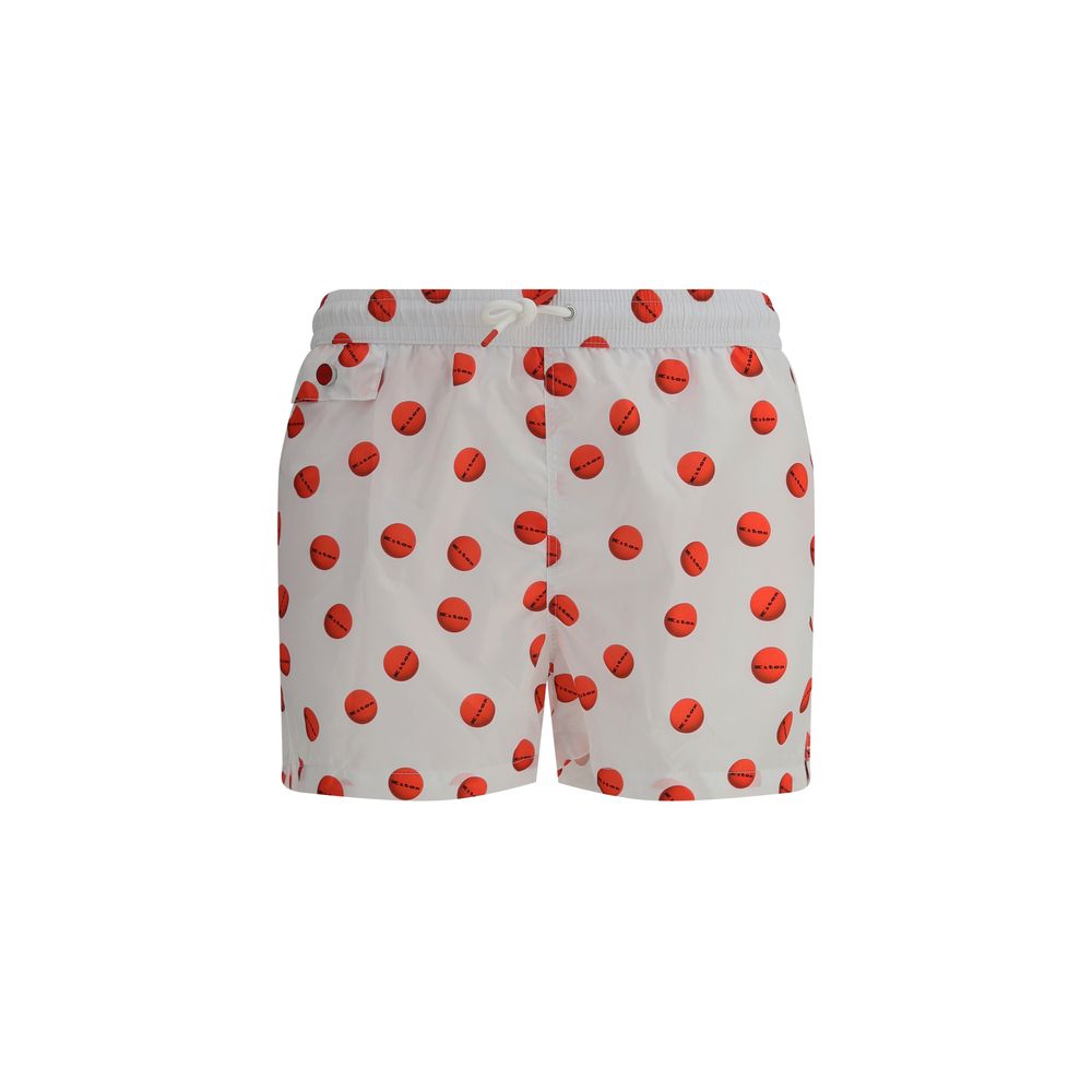 Kiton Logoed Swimshorts