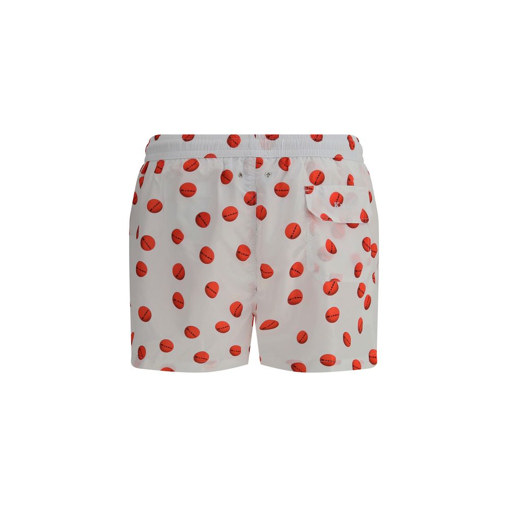 Kiton Logoed Swimshorts