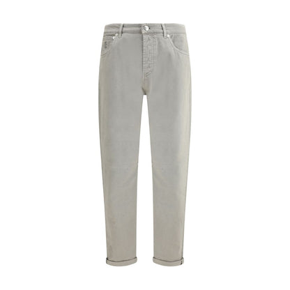 Brunello Cucinelli Pants with turn-up hem