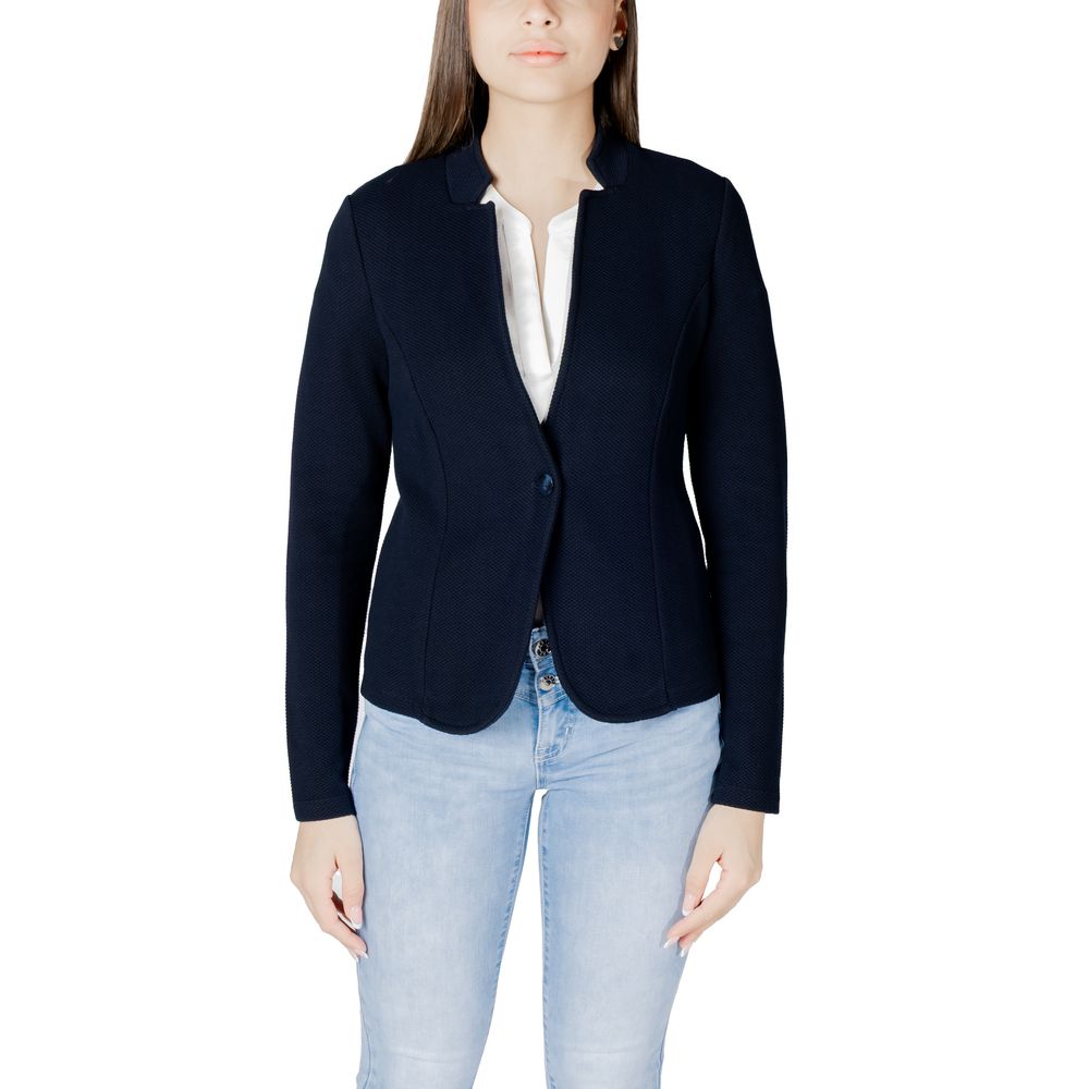Street One Blue Cotton Suits & Blazer