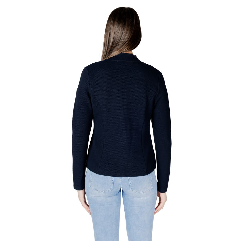 Street One Blue Cotton Suits & Blazer