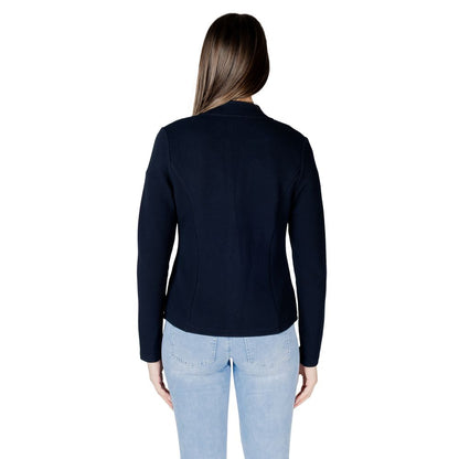 Street One Blue Cotton Suits & Blazer