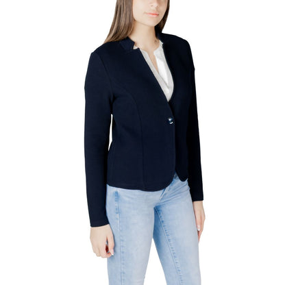 Street One Blue Cotton Suits & Blazer