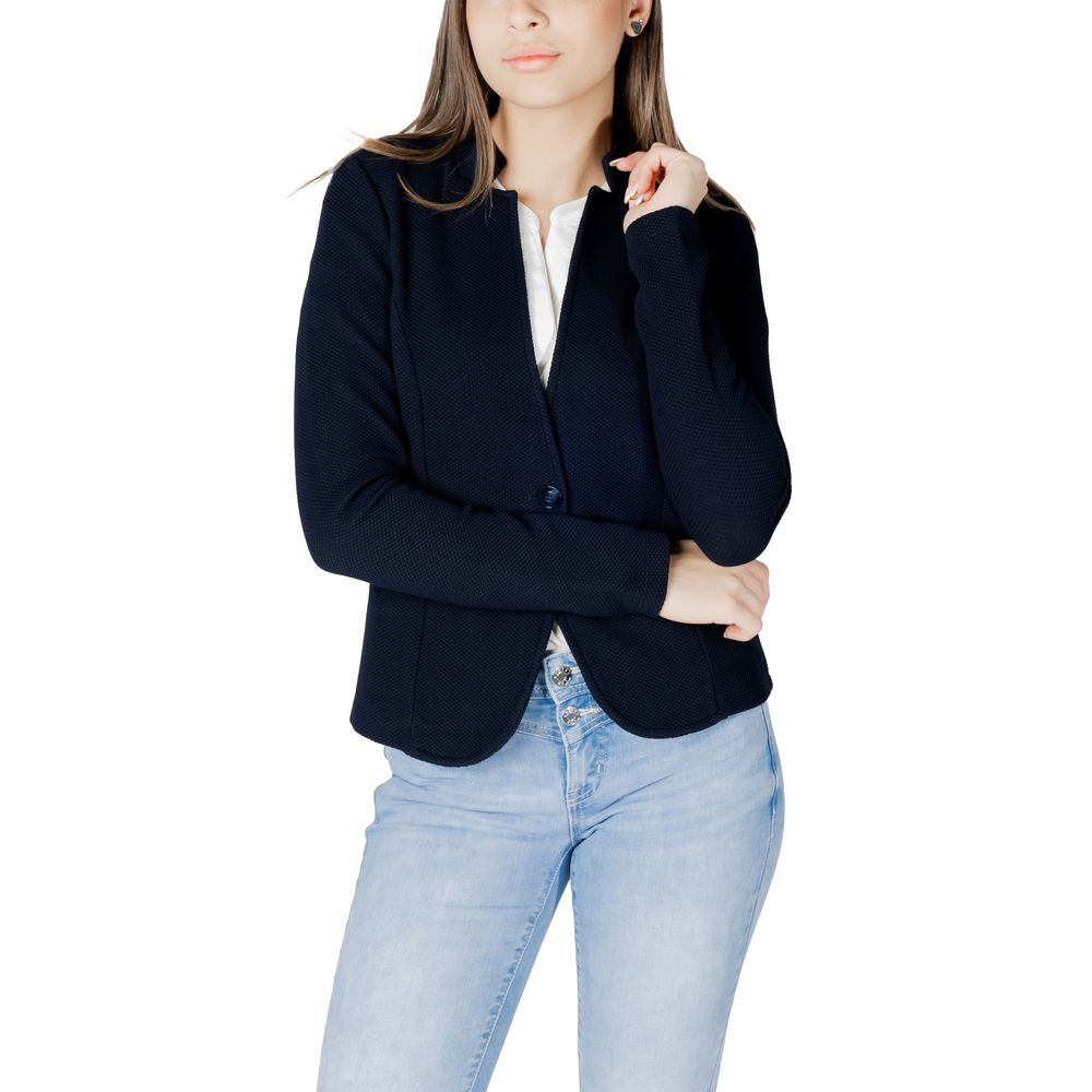 Street One Blue Cotton Suits & Blazer