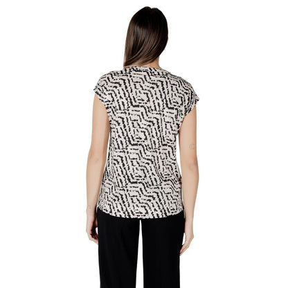 Street One Cream Cotton Tops & T-Shirt