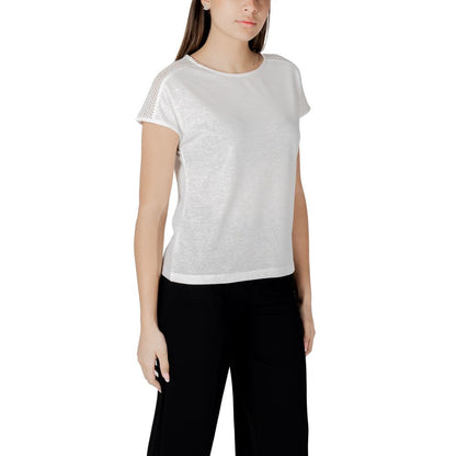 Street One White Polyester Tops & T-Shirt