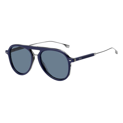 Hugo Boss Blue Acetate Sunglasses