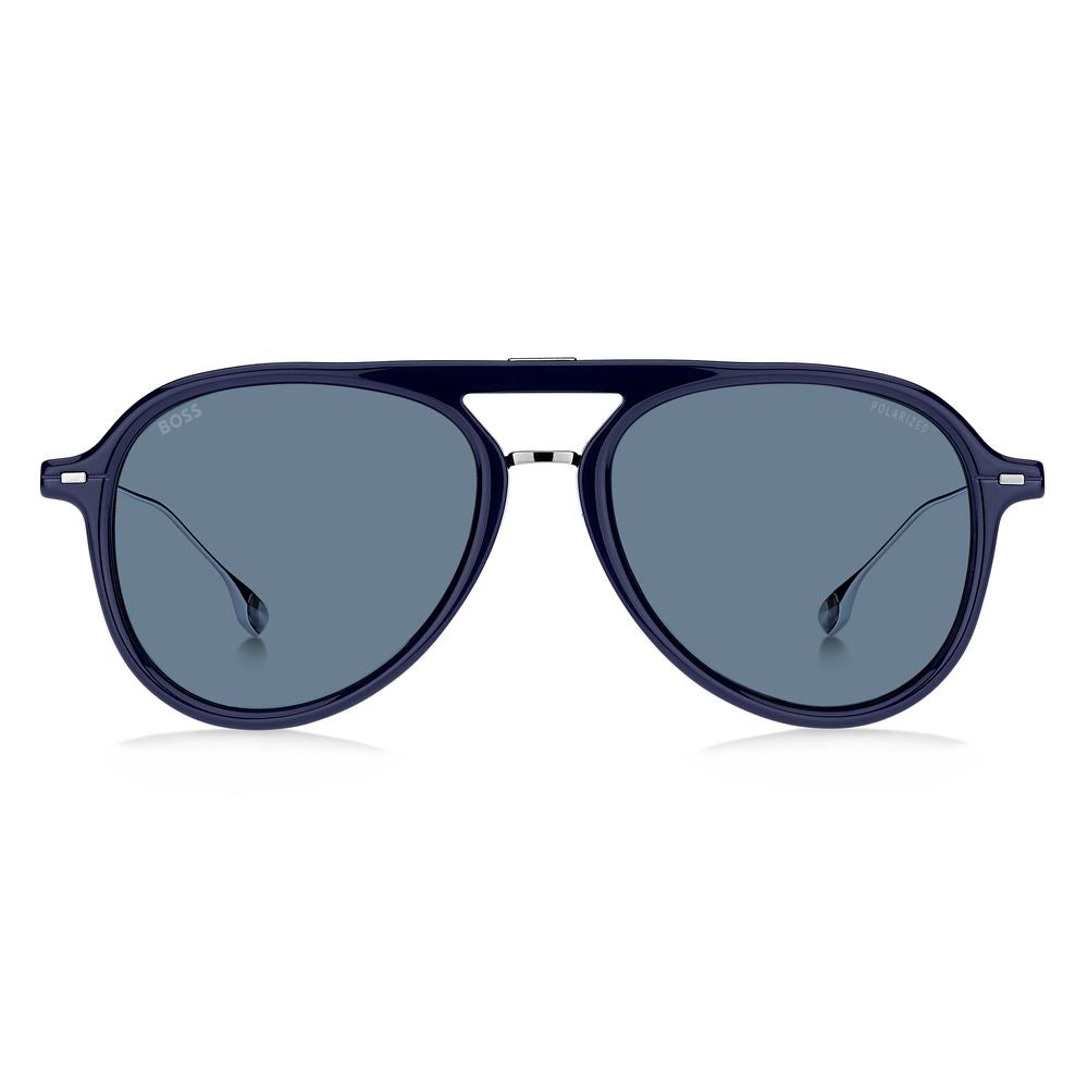 Hugo Boss Blue Acetate Sunglasses