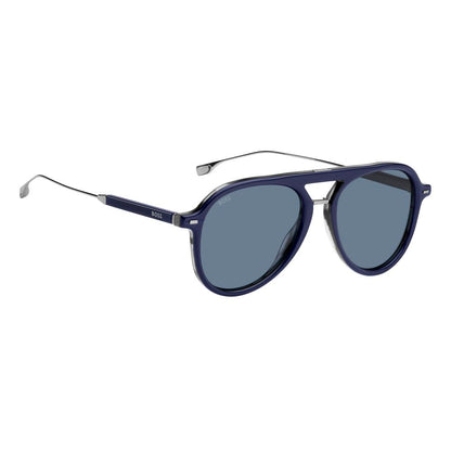 Hugo Boss Blue Acetate Sunglasses