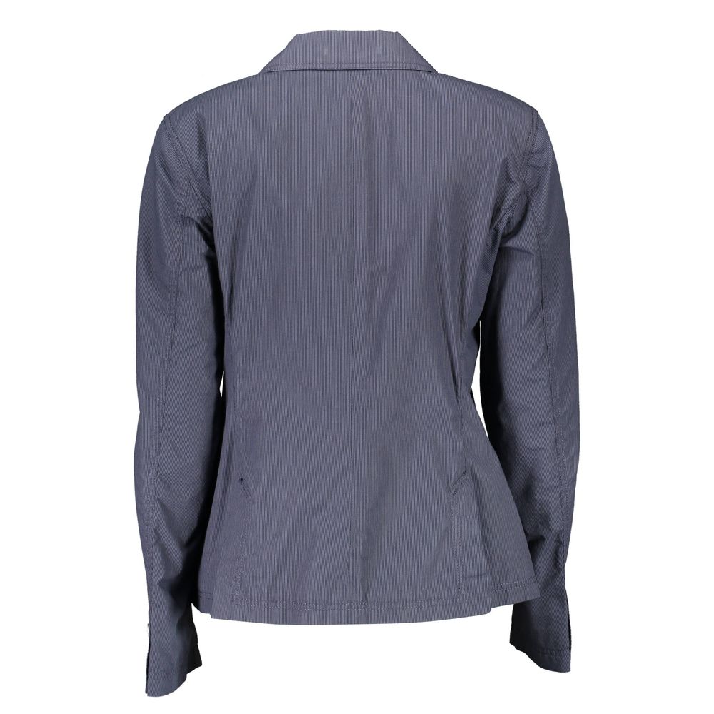 Gant Blue Cotton Women Jacket