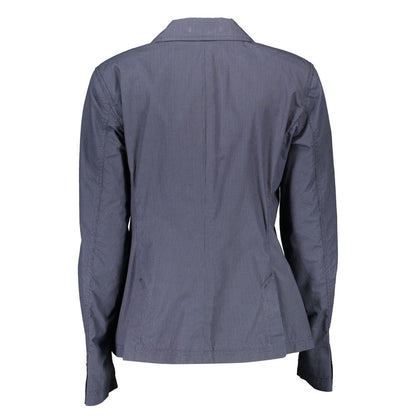 Gant Blue Cotton Women Jacket