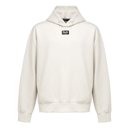 Dolce & Gabbana White Polyester Sweater