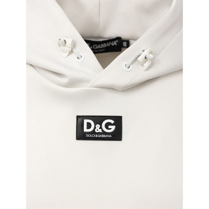 Dolce & Gabbana White Polyester Sweater