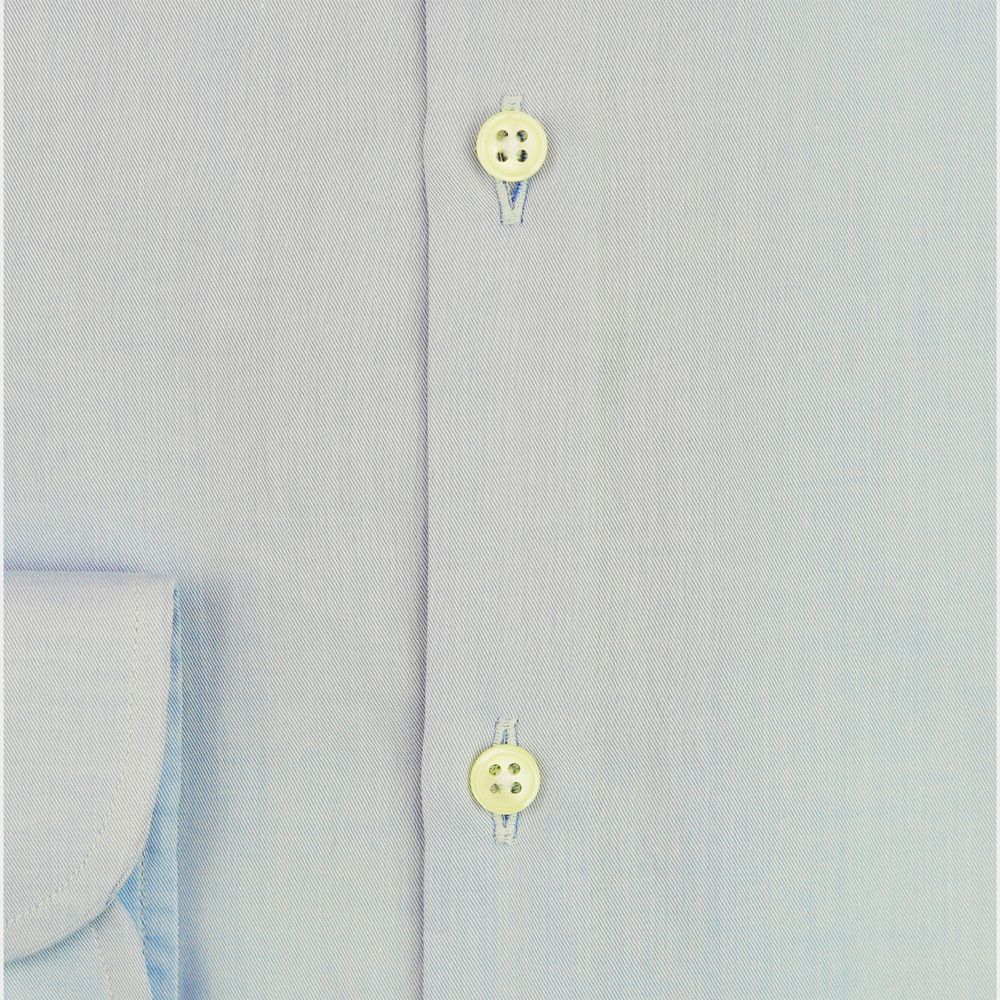 Bagutta Light Blue Cotton Shirt