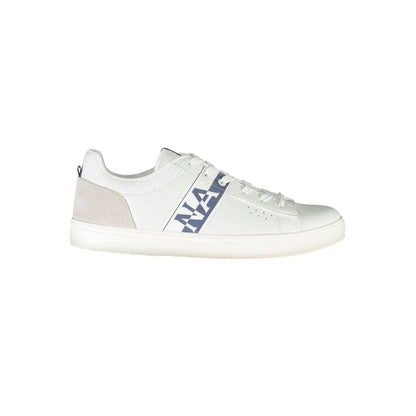 Napapijri White Leather Men Sneaker