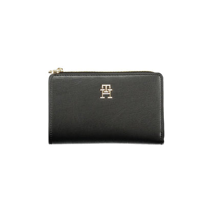 Tommy Hilfiger Black Polyethylene Women Wallet