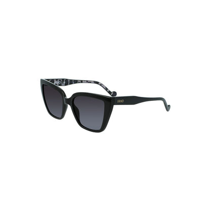 Liu Jo Black Injected Women Sunglasses