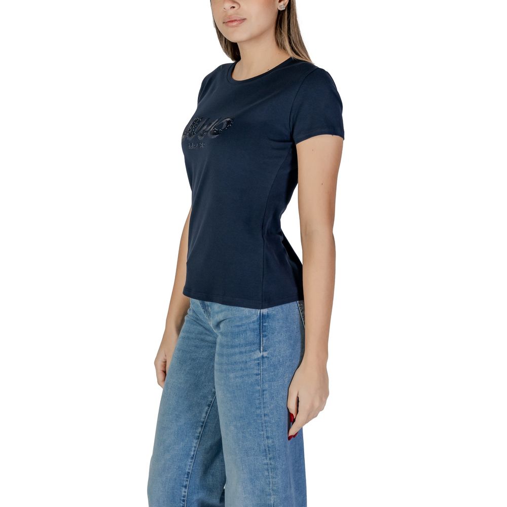 Liu Jo Blue Cotton Tops & T-Shirt