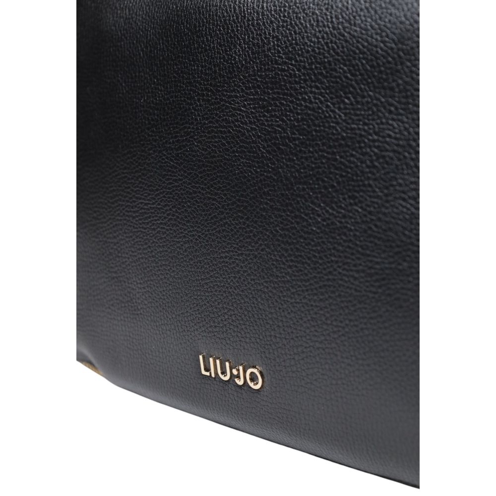 Liu Jo Black Polyethylene Handbag