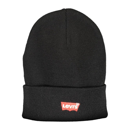 Levi's Black Acrylic Men Cap