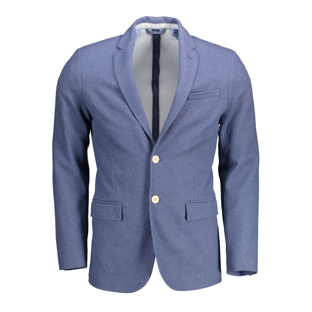 Gant Blue Polyester Men Jacket