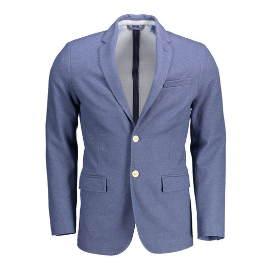Gant Blue Polyester Men Jacket