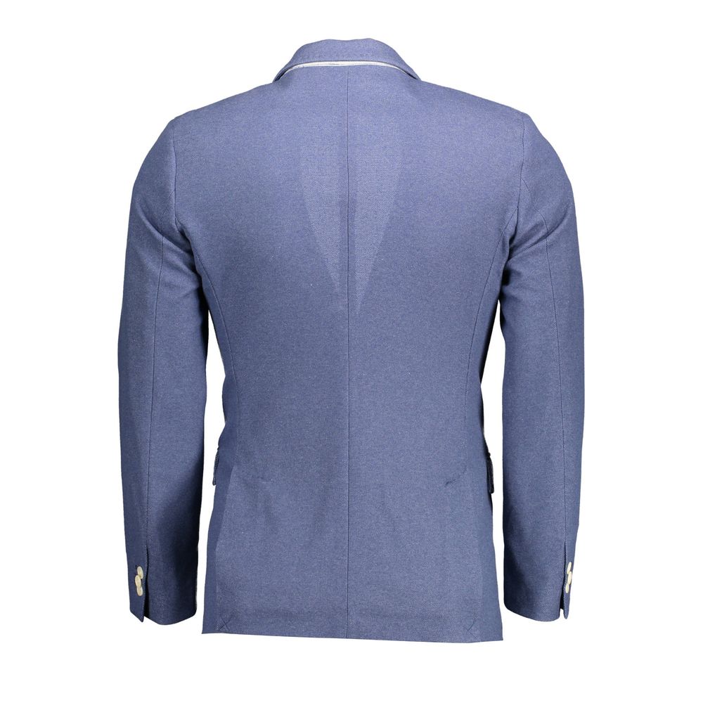 Gant Blue Polyester Men Jacket