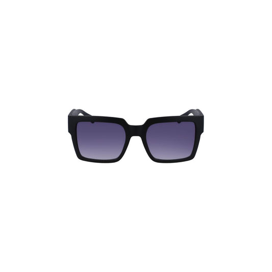 Calvin Klein Black Plastic Women Sunglass