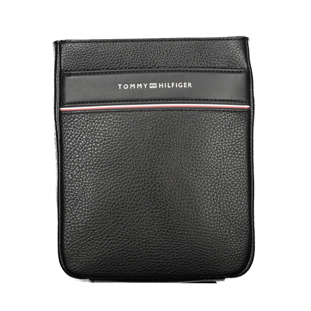 Tommy Hilfiger Black Polyethylene Men Shoulder Bag
