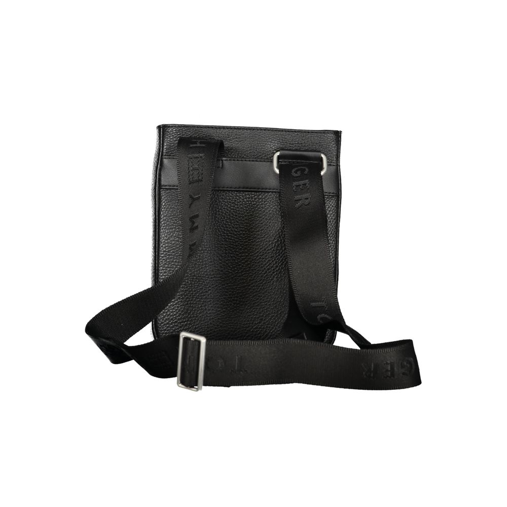 Tommy Hilfiger Black Polyethylene Men Shoulder Bag